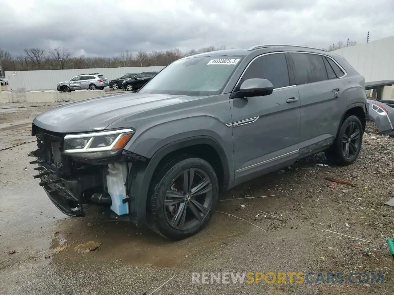 1 Photograph of a damaged car 1V2SC2CA3NC213951 VOLKSWAGEN ATLAS 2022