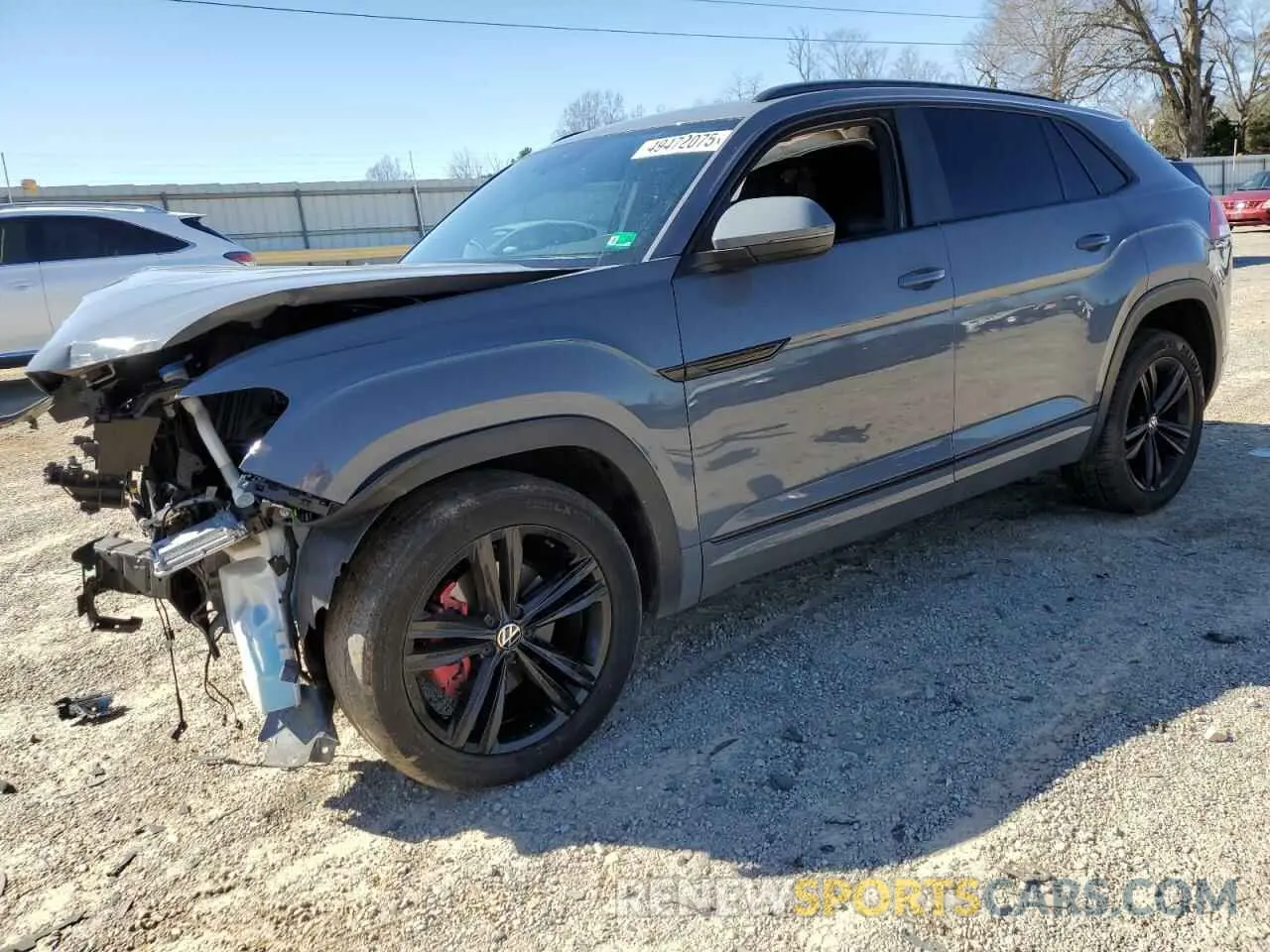 1 Photograph of a damaged car 1V2SE2CA0NC205901 VOLKSWAGEN ATLAS 2022
