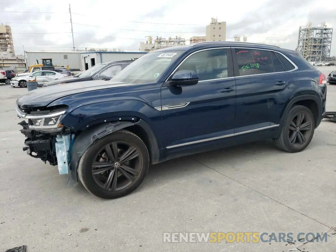 1 Фотография поврежденного автомобиля 1V2SE2CAXNC217098 VOLKSWAGEN ATLAS 2022