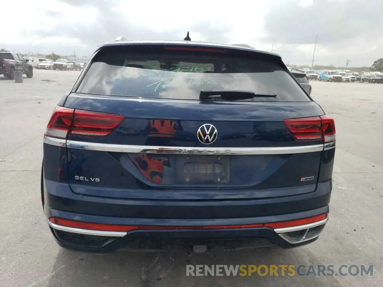 6 Фотография поврежденного автомобиля 1V2SE2CAXNC217098 VOLKSWAGEN ATLAS 2022