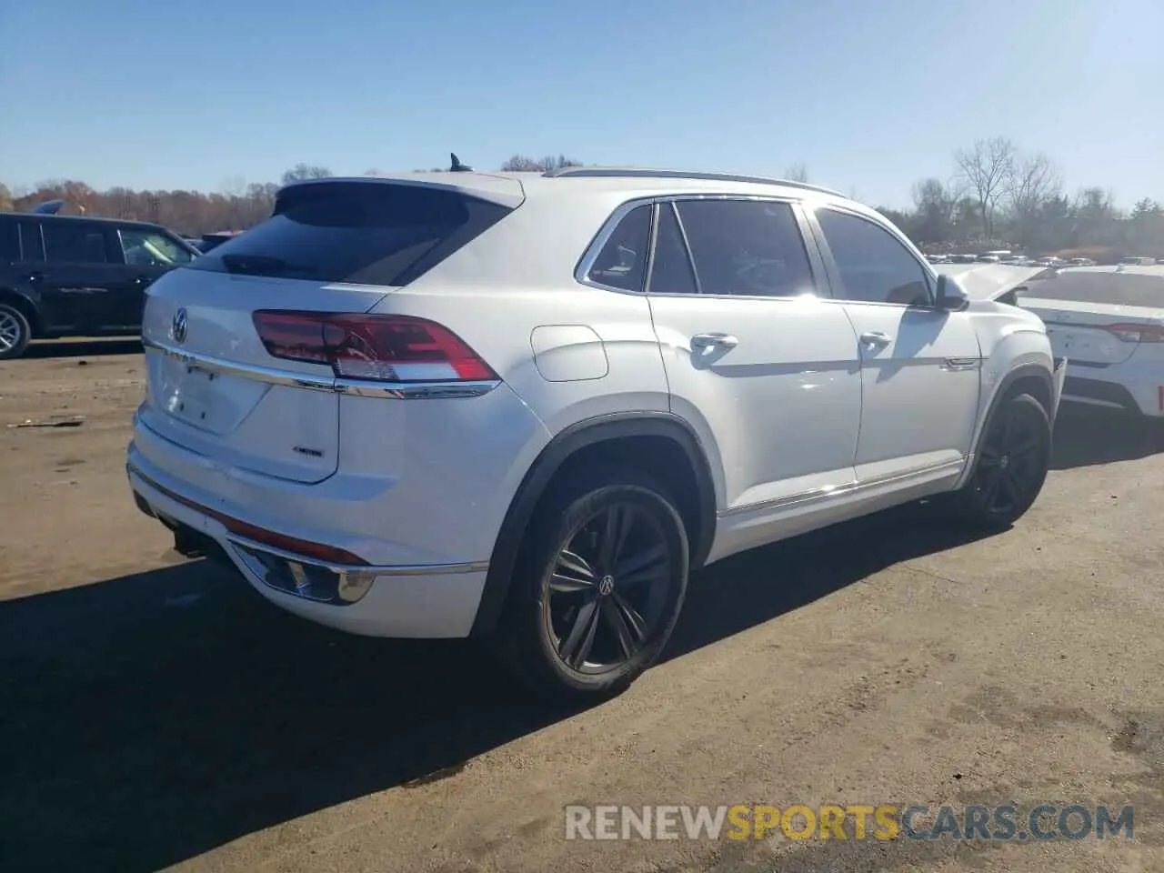 3 Фотография поврежденного автомобиля 1V2SE2CAXNC222396 VOLKSWAGEN ATLAS 2022