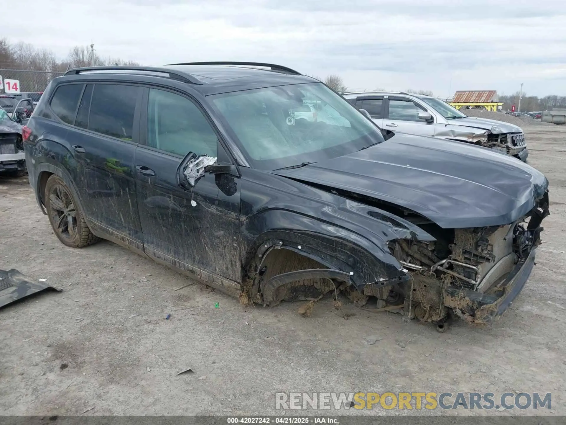 1 Фотография поврежденного автомобиля 1V2SR2CA6NC563587 VOLKSWAGEN ATLAS 2022