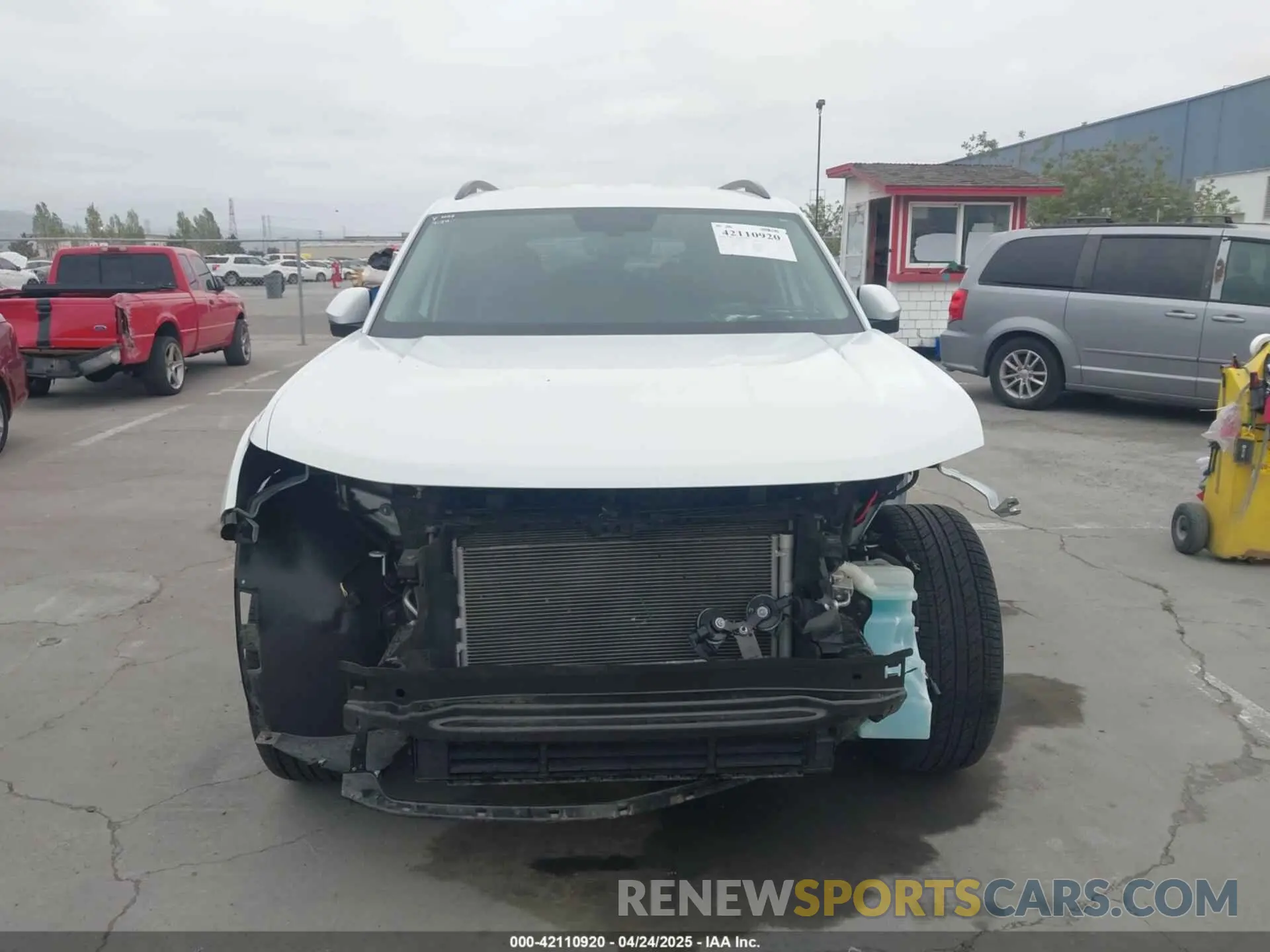 13 Фотография поврежденного автомобиля 1V2WR2CA2NC517904 VOLKSWAGEN ATLAS 2022