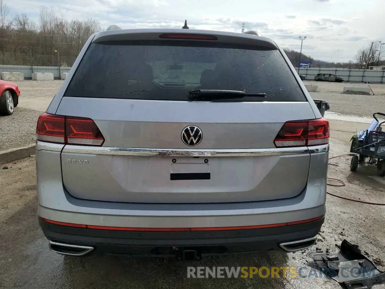 6 Фотография поврежденного автомобиля 1V2WR2CAXNC517326 VOLKSWAGEN ATLAS 2022