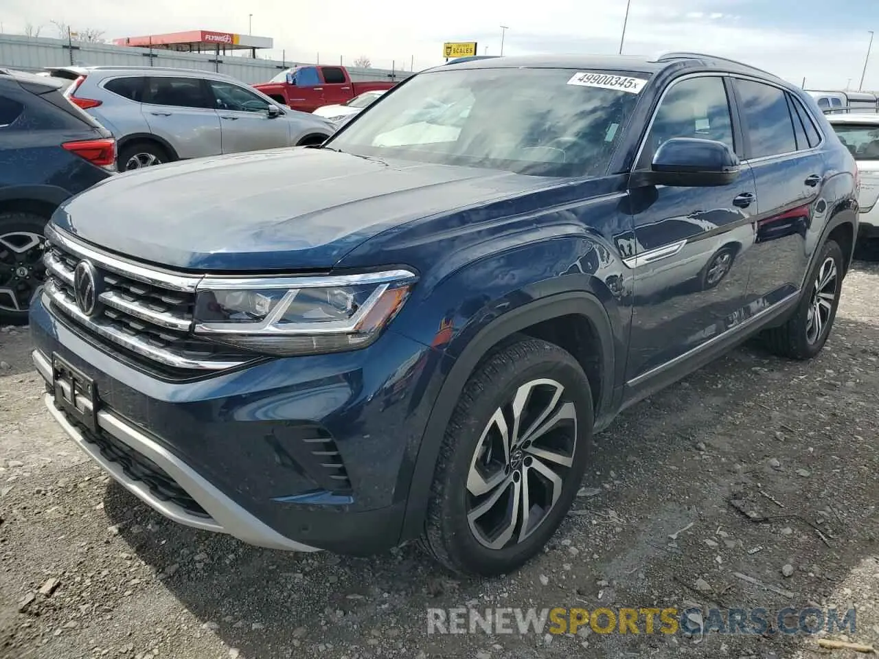 1 Photograph of a damaged car 1V2BC2CA5PC212416 VOLKSWAGEN ATLAS 2023