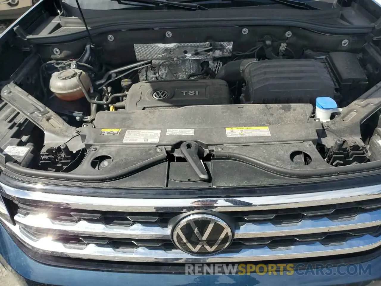 11 Photograph of a damaged car 1V2BC2CA5PC212416 VOLKSWAGEN ATLAS 2023