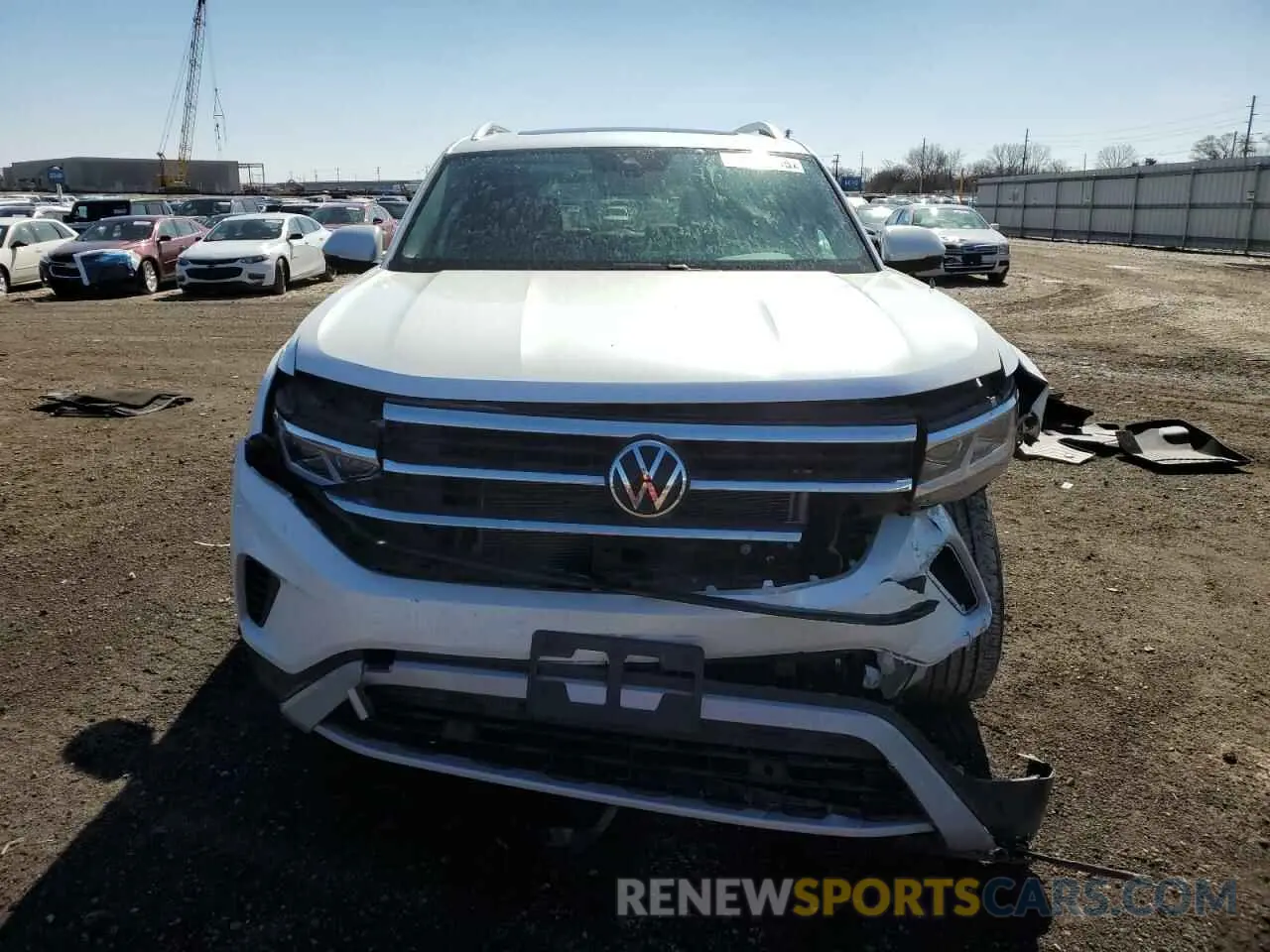5 Photograph of a damaged car 1V2BP2CA1PC518677 VOLKSWAGEN ATLAS 2023