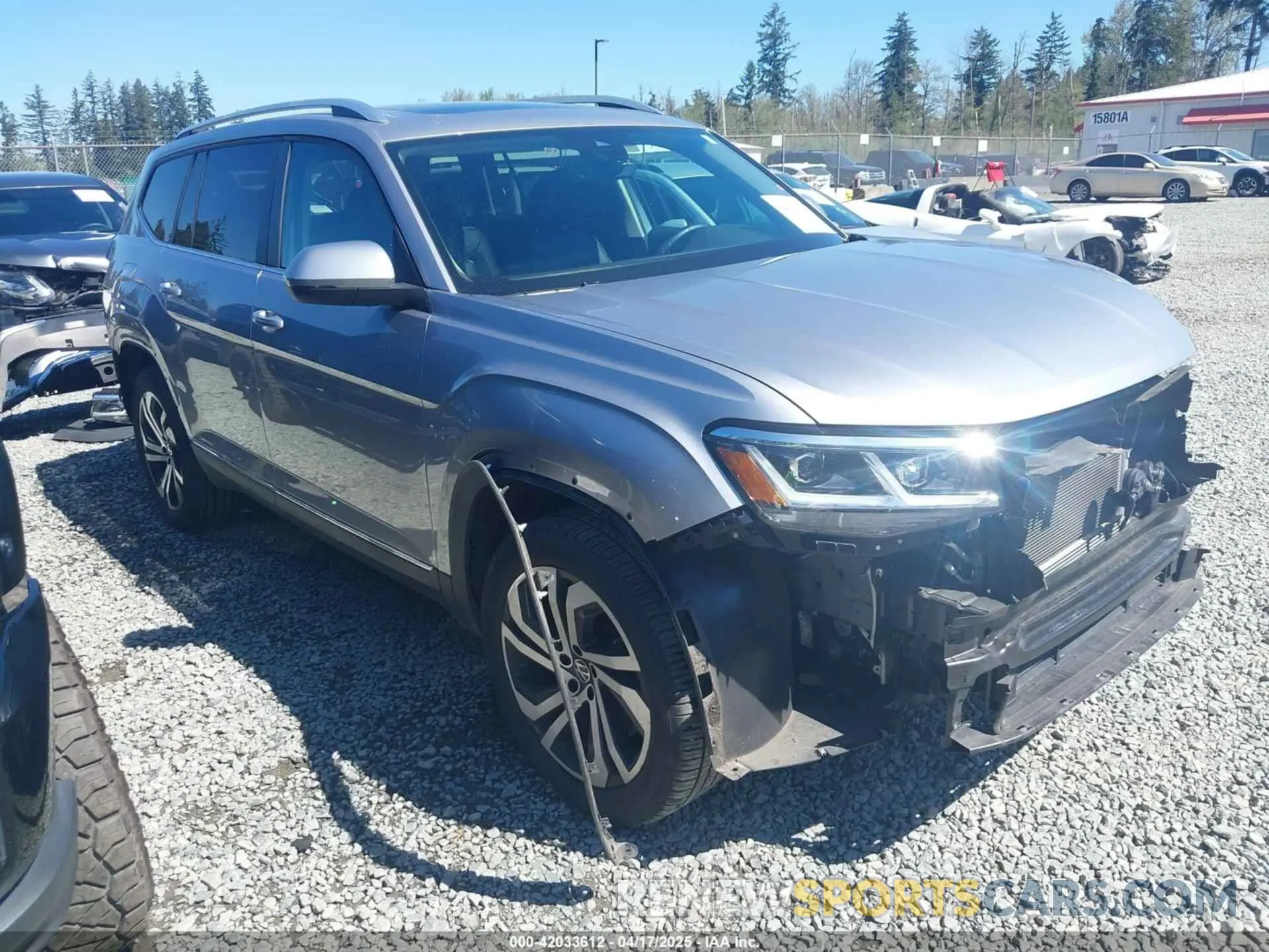 1 Фотография поврежденного автомобиля 1V2BR2CA9PC534703 VOLKSWAGEN ATLAS 2023
