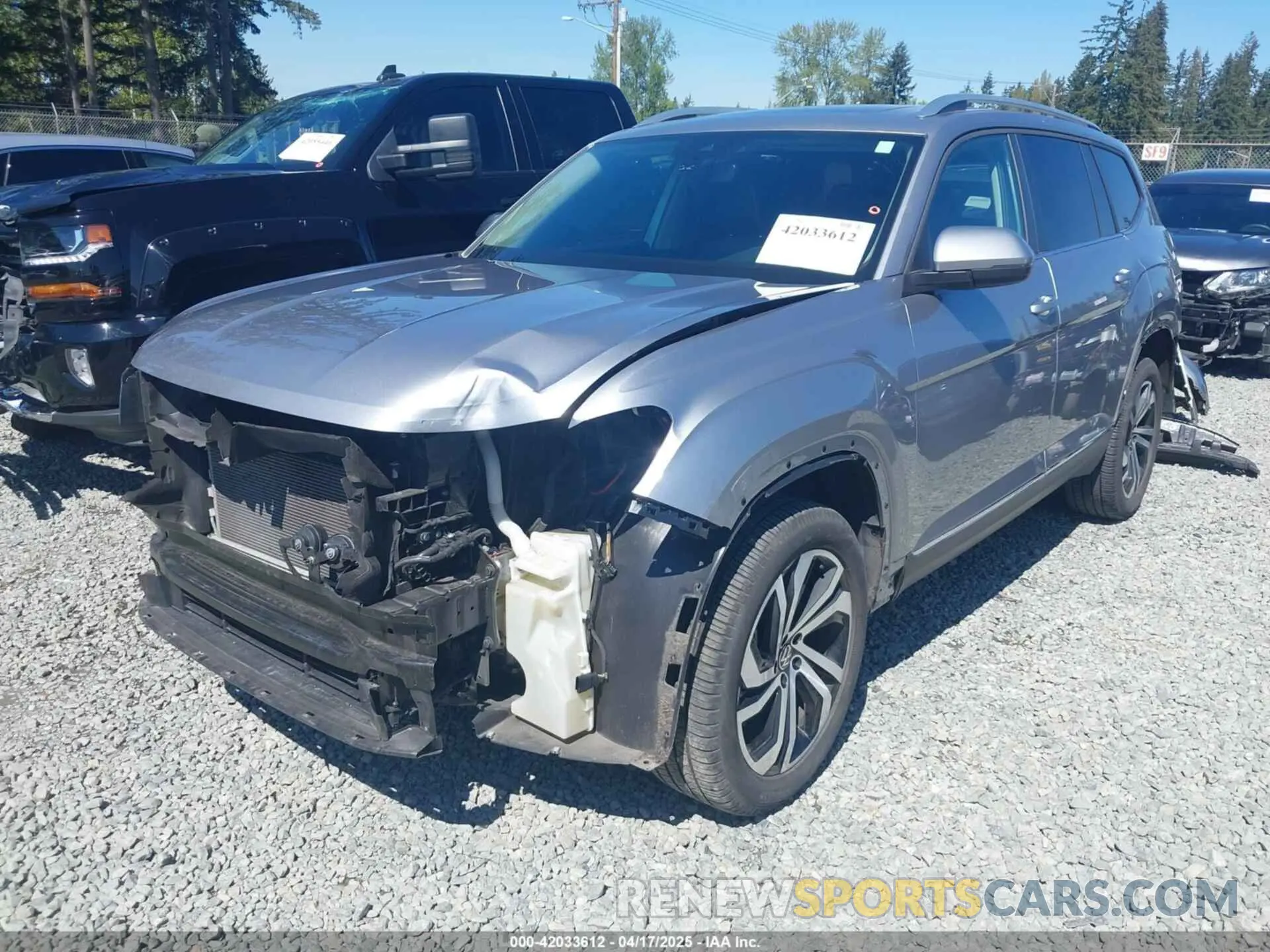 2 Фотография поврежденного автомобиля 1V2BR2CA9PC534703 VOLKSWAGEN ATLAS 2023