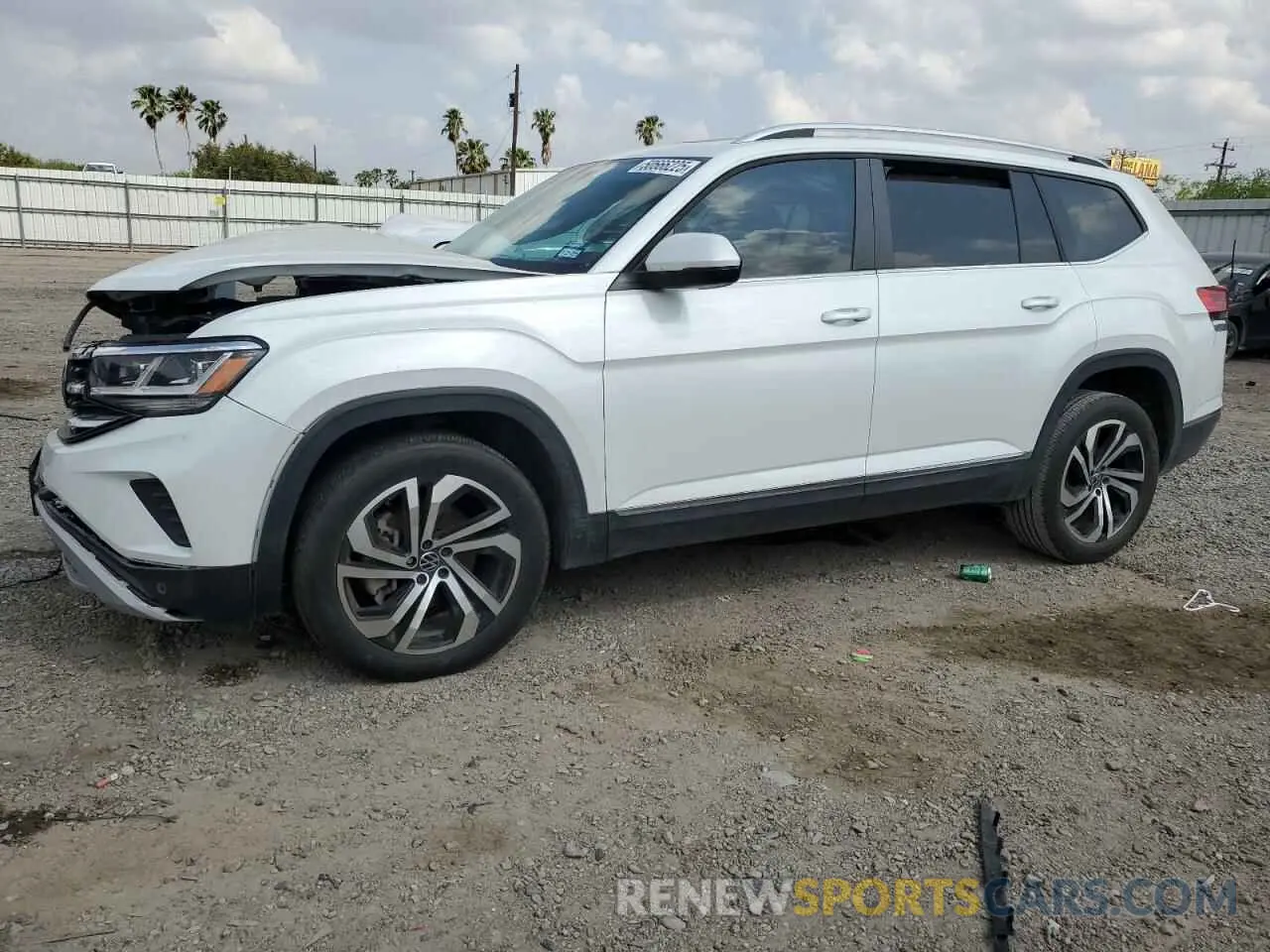 1 Photograph of a damaged car 1V2BR2CAXPC515819 VOLKSWAGEN ATLAS 2023
