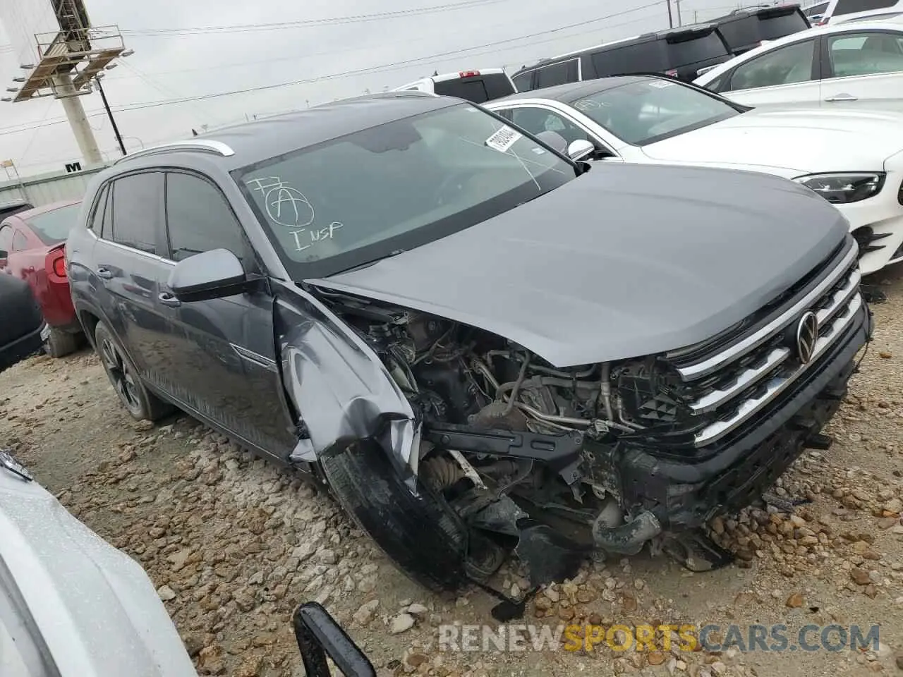 4 Фотография поврежденного автомобиля 1V2DC2CA4PC206390 VOLKSWAGEN ATLAS 2023