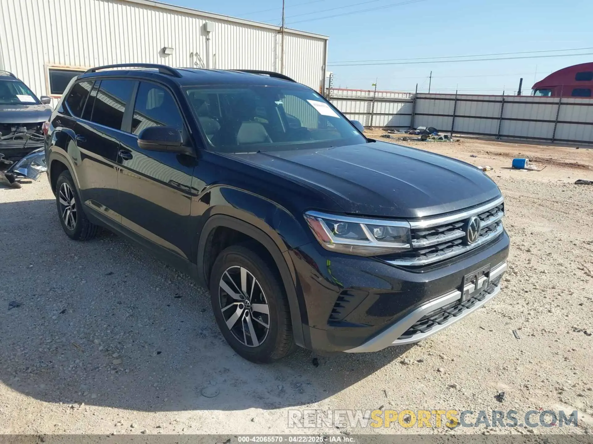 1 Фотография поврежденного автомобиля 1V2DP2CAXPC553601 VOLKSWAGEN ATLAS 2023