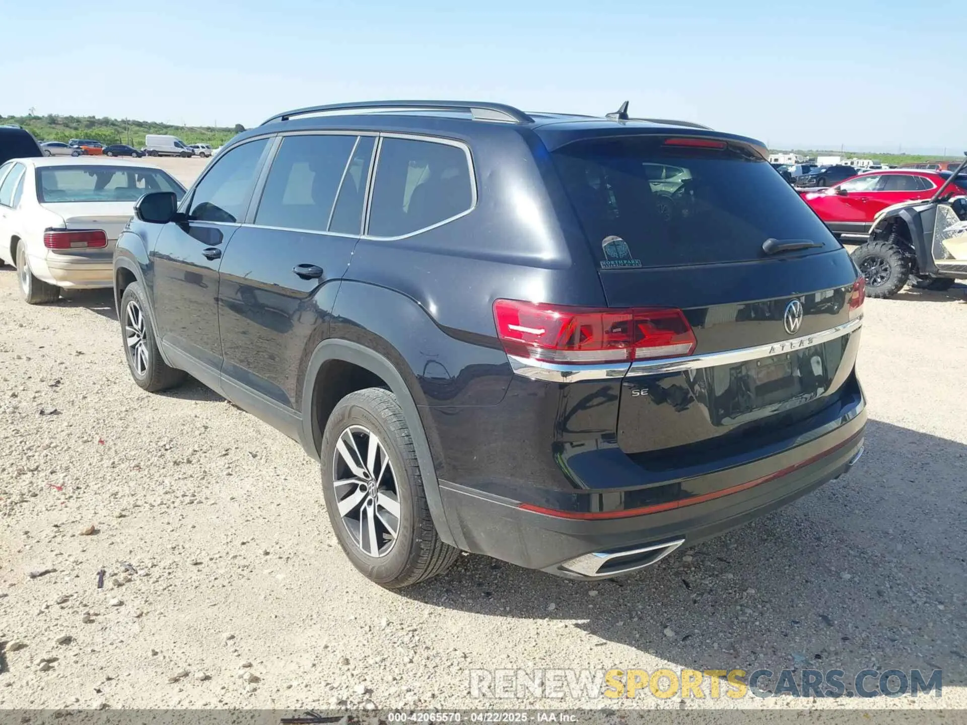 3 Фотография поврежденного автомобиля 1V2DP2CAXPC553601 VOLKSWAGEN ATLAS 2023