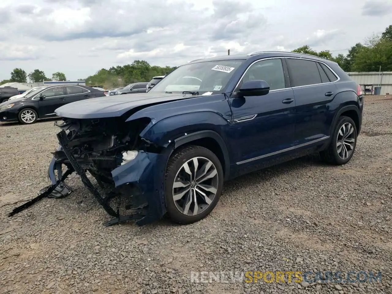 1 Photograph of a damaged car 1V2FE2CA8PC205729 VOLKSWAGEN ATLAS 2023