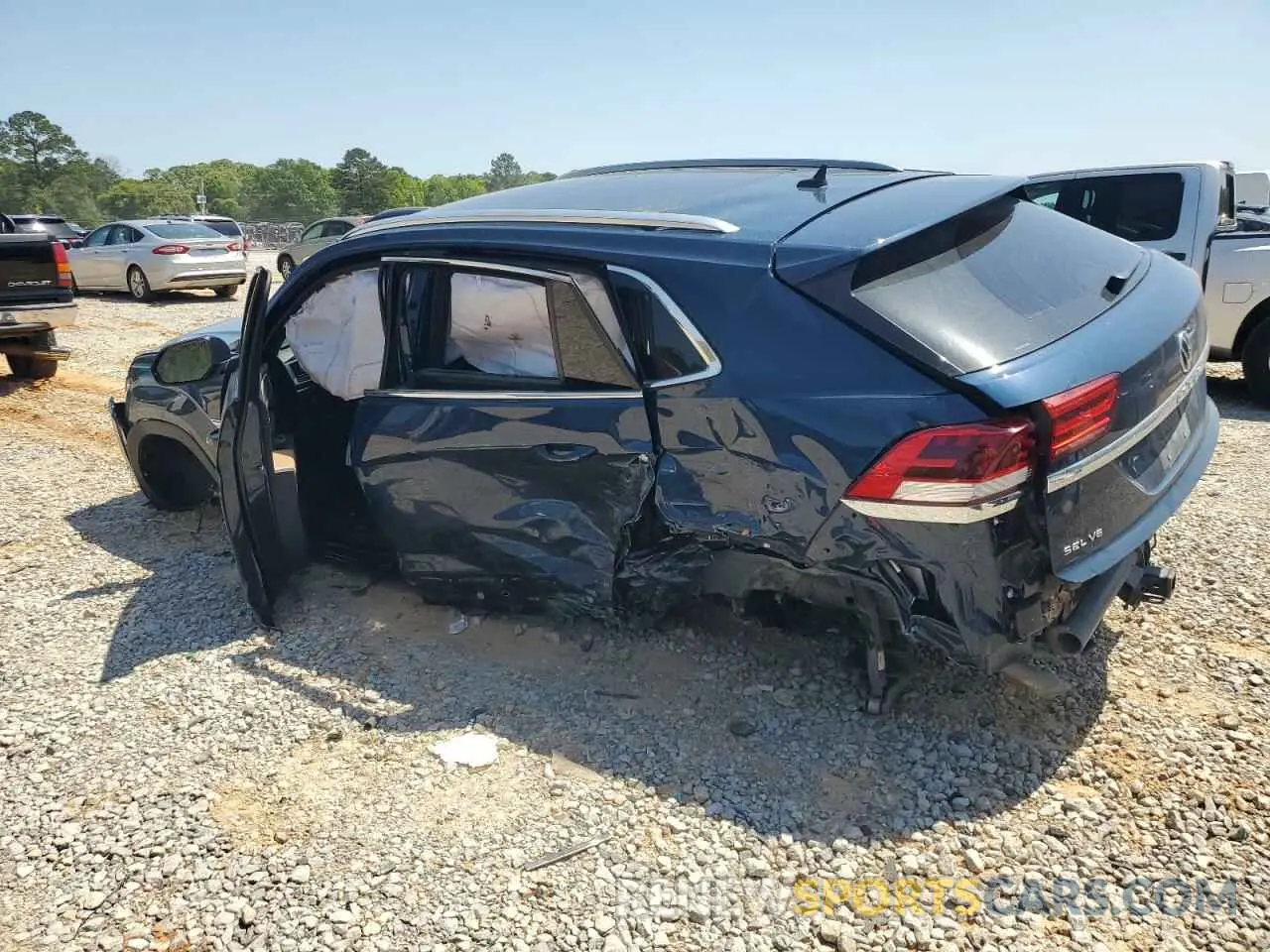 2 Photograph of a damaged car 1V2FE2CA9PC216805 VOLKSWAGEN ATLAS 2023