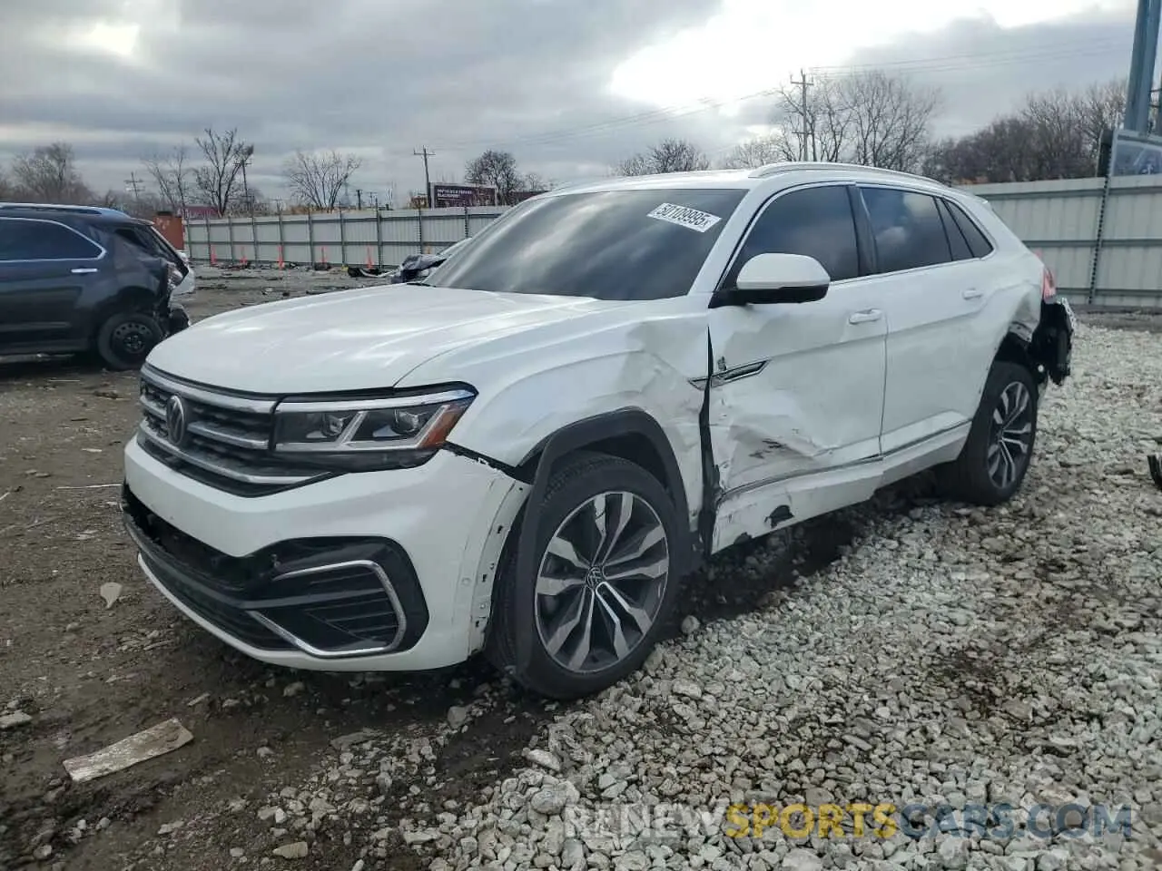 1 Фотография поврежденного автомобиля 1V2FE2CAXPC200869 VOLKSWAGEN ATLAS 2023