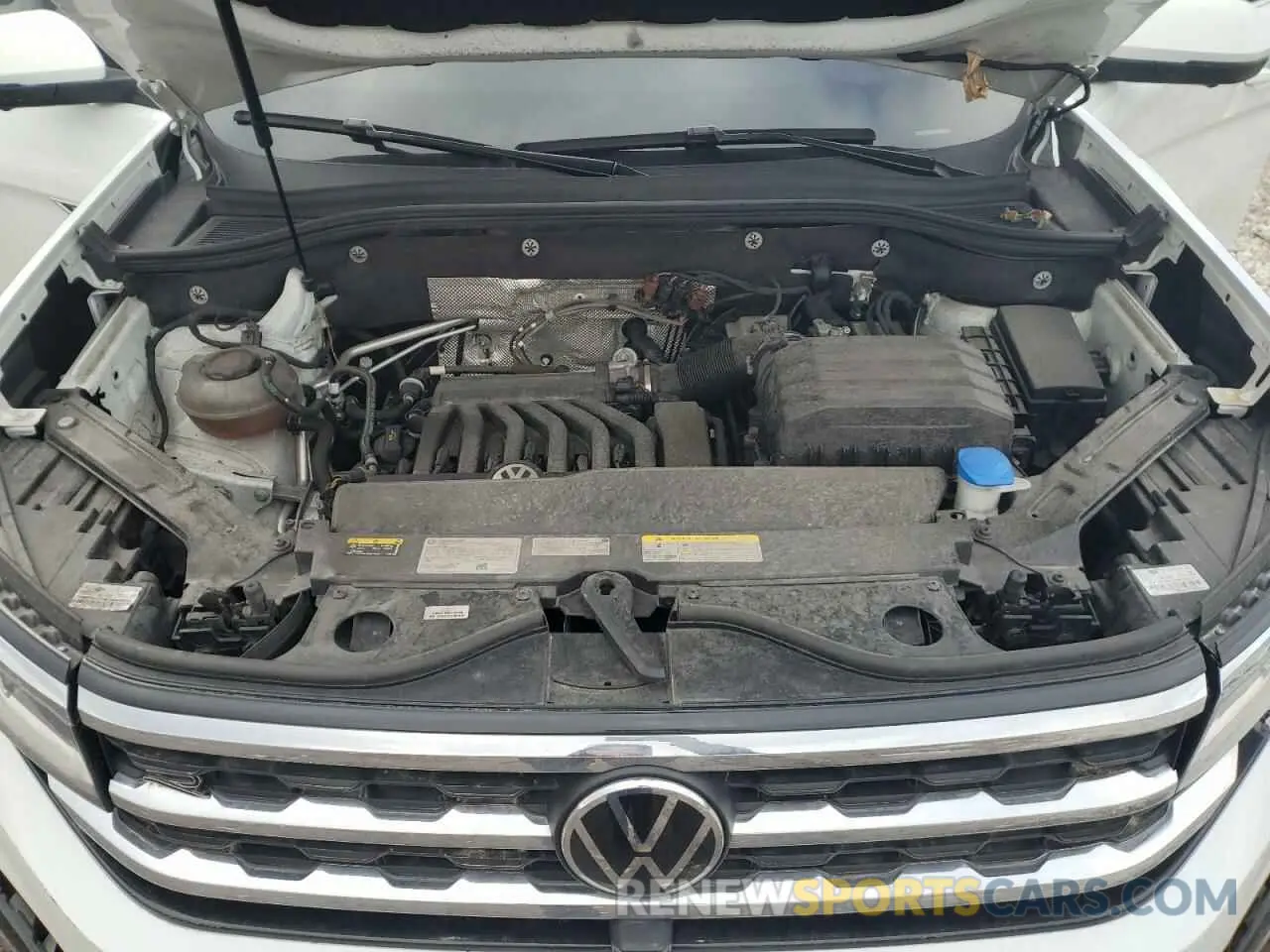 11 Фотография поврежденного автомобиля 1V2FE2CAXPC200869 VOLKSWAGEN ATLAS 2023