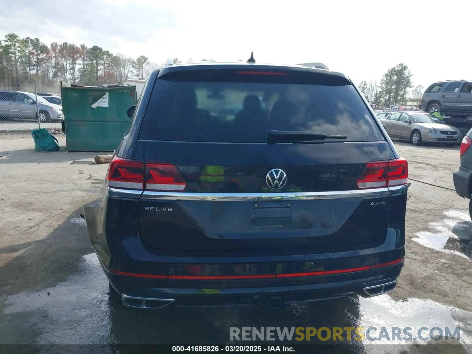 16 Photograph of a damaged car 1V2FR2CA2PC557077 VOLKSWAGEN ATLAS 2023