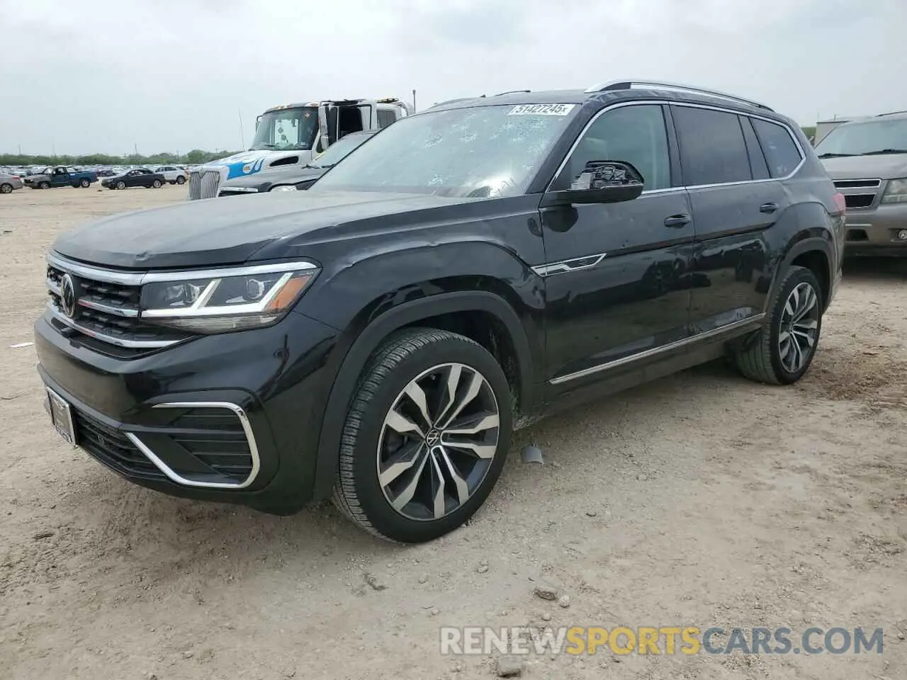 1 Photograph of a damaged car 1V2FR2CA3PC539686 VOLKSWAGEN ATLAS 2023