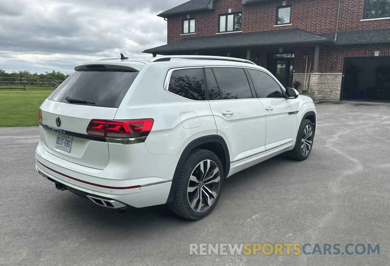 4 Фотография поврежденного автомобиля 1V2FR2CA6PC556336 VOLKSWAGEN ATLAS 2023