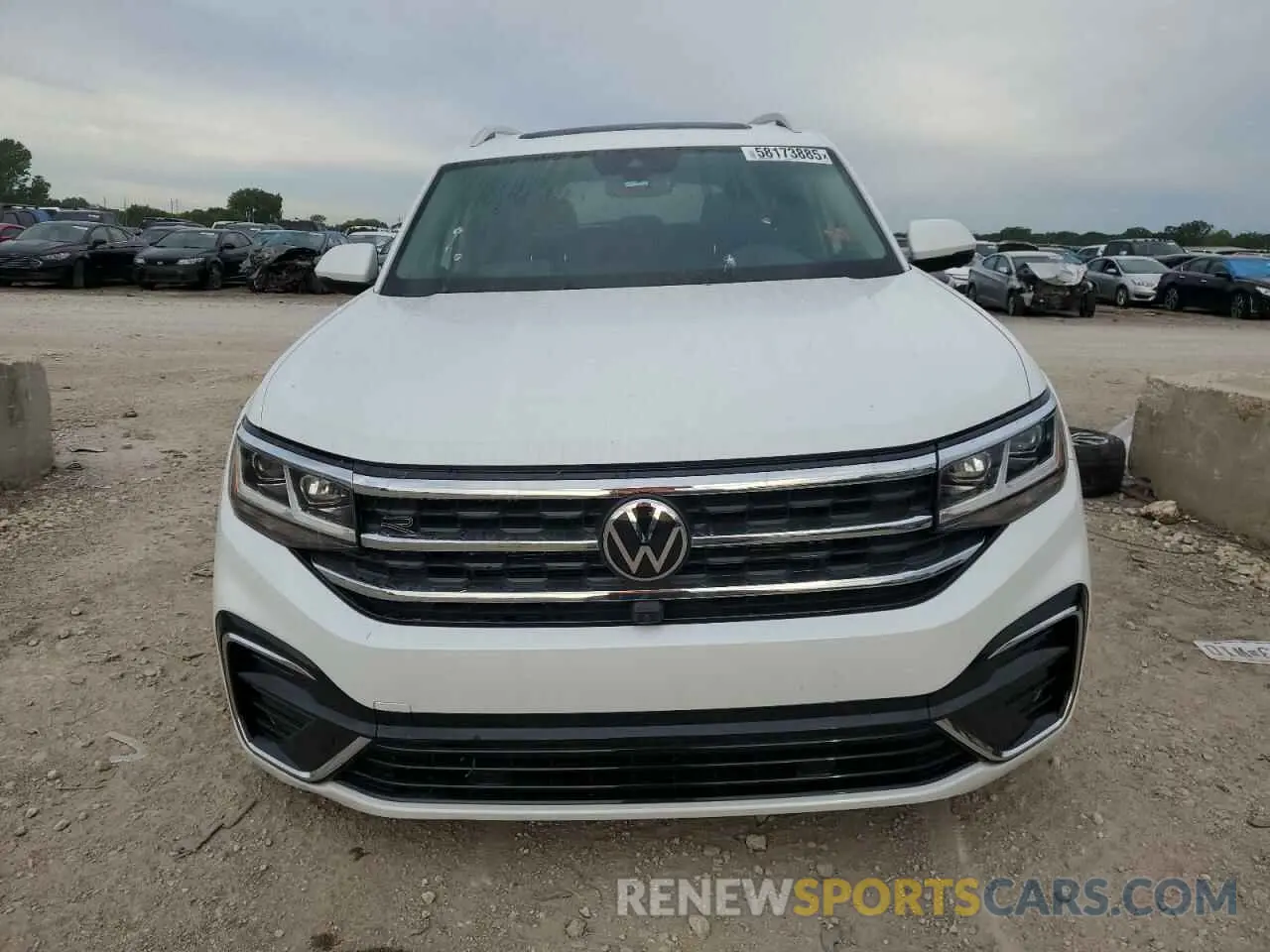5 Фотография поврежденного автомобиля 1V2FR2CA9PC503100 VOLKSWAGEN ATLAS 2023