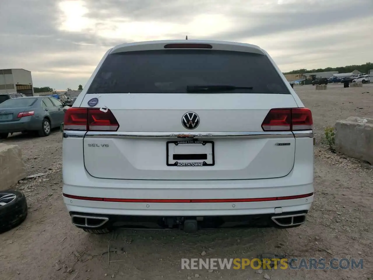 6 Фотография поврежденного автомобиля 1V2FR2CA9PC503100 VOLKSWAGEN ATLAS 2023