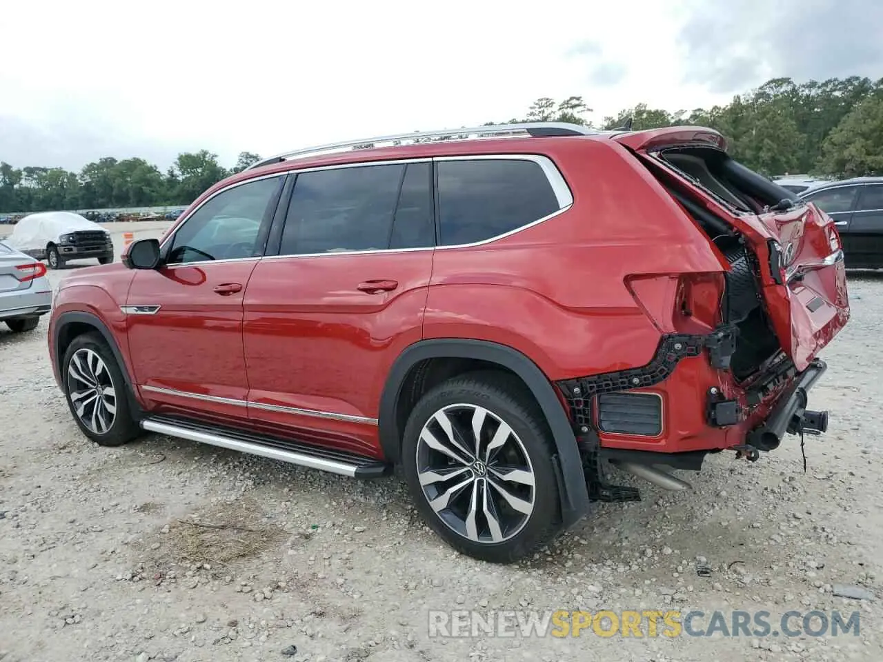 2 Фотография поврежденного автомобиля 1V2FR2CAXPC516535 VOLKSWAGEN ATLAS 2023