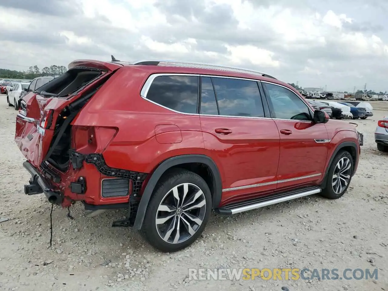 3 Фотография поврежденного автомобиля 1V2FR2CAXPC516535 VOLKSWAGEN ATLAS 2023