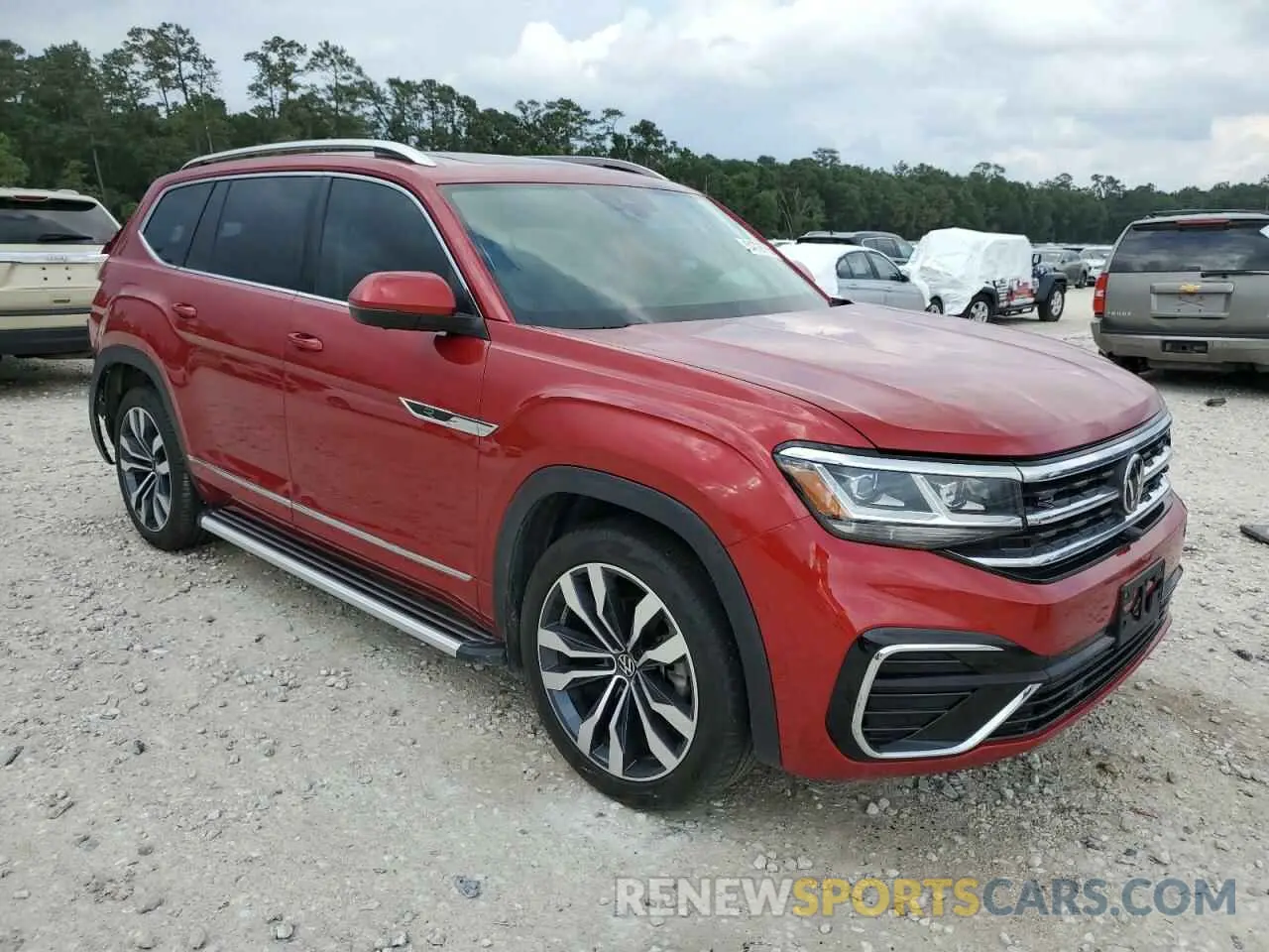 4 Фотография поврежденного автомобиля 1V2FR2CAXPC516535 VOLKSWAGEN ATLAS 2023