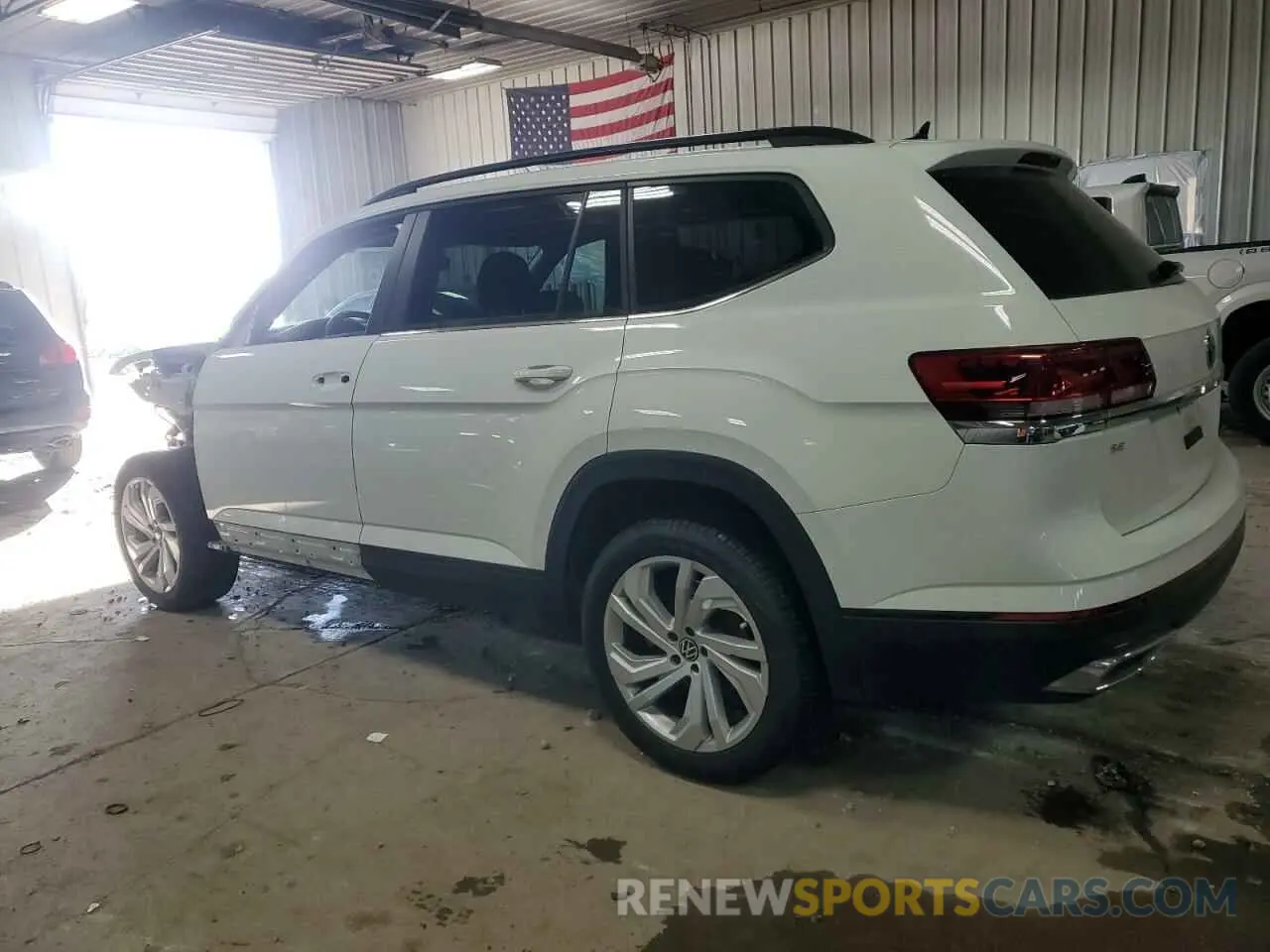 2 Фотография поврежденного автомобиля 1V2HP2CA8PC528004 VOLKSWAGEN ATLAS 2023
