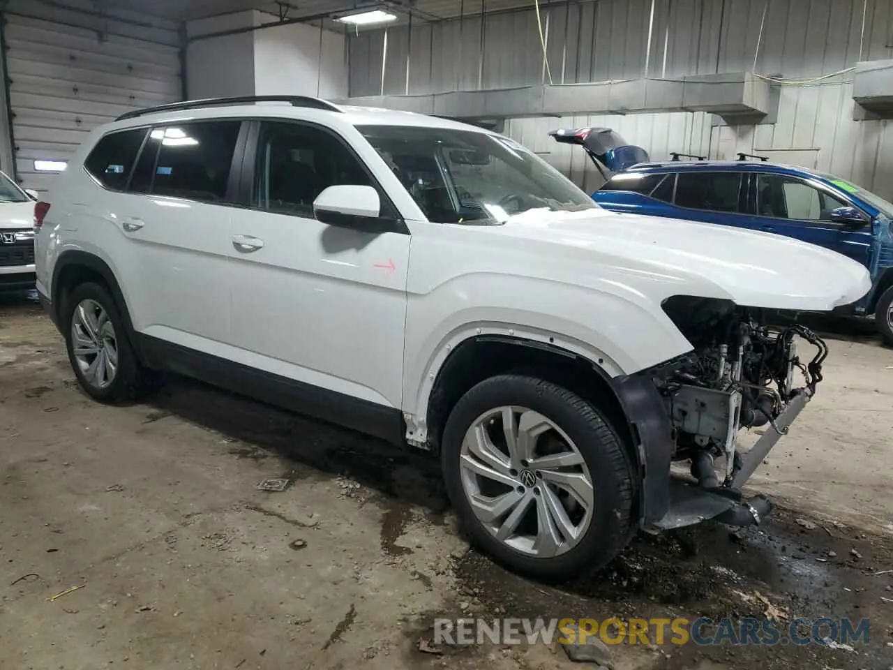 4 Фотография поврежденного автомобиля 1V2HP2CA8PC528004 VOLKSWAGEN ATLAS 2023