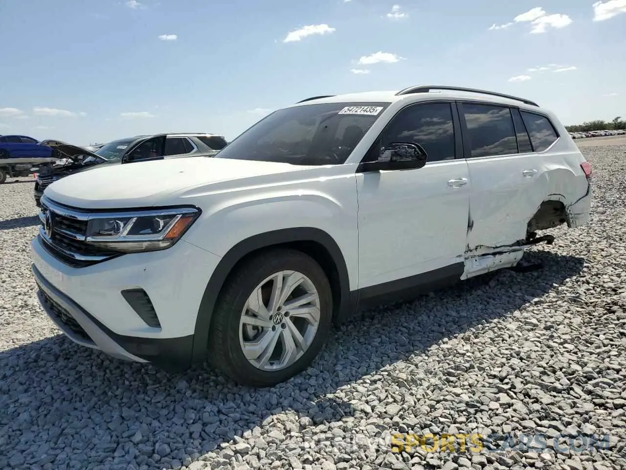 1 Фотография поврежденного автомобиля 1V2HR2CA6PC531607 VOLKSWAGEN ATLAS 2023