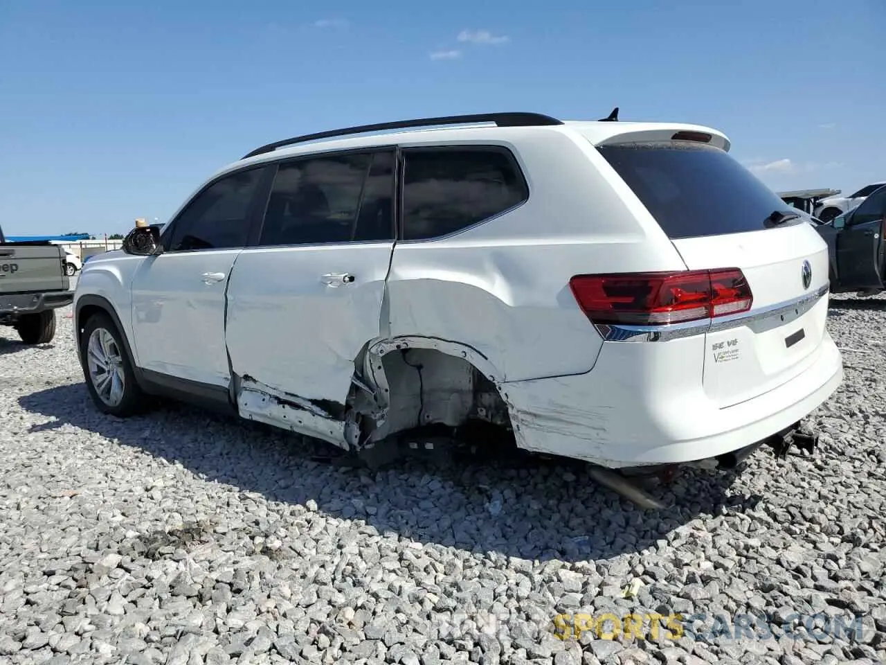 2 Фотография поврежденного автомобиля 1V2HR2CA6PC531607 VOLKSWAGEN ATLAS 2023