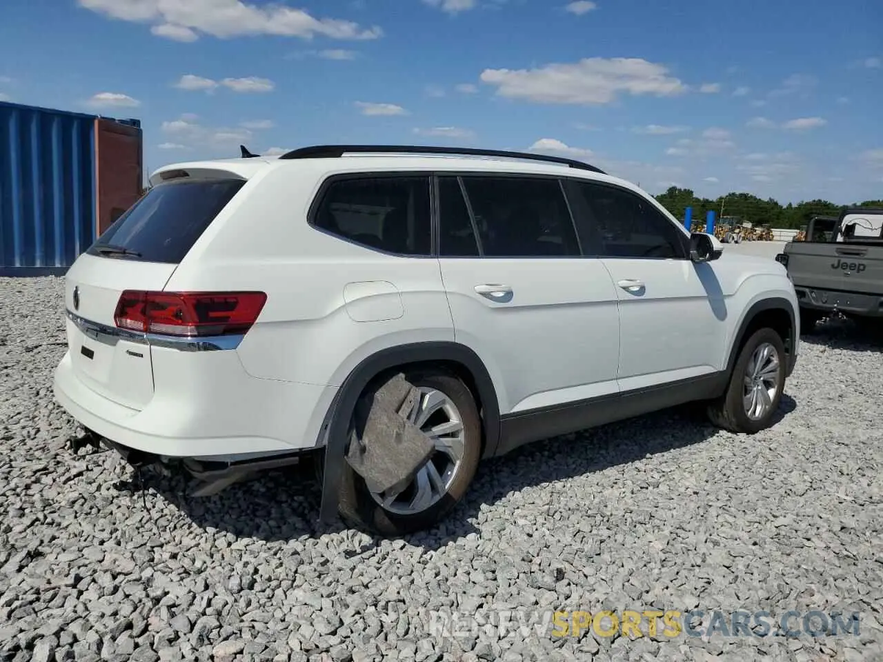 3 Фотография поврежденного автомобиля 1V2HR2CA6PC531607 VOLKSWAGEN ATLAS 2023