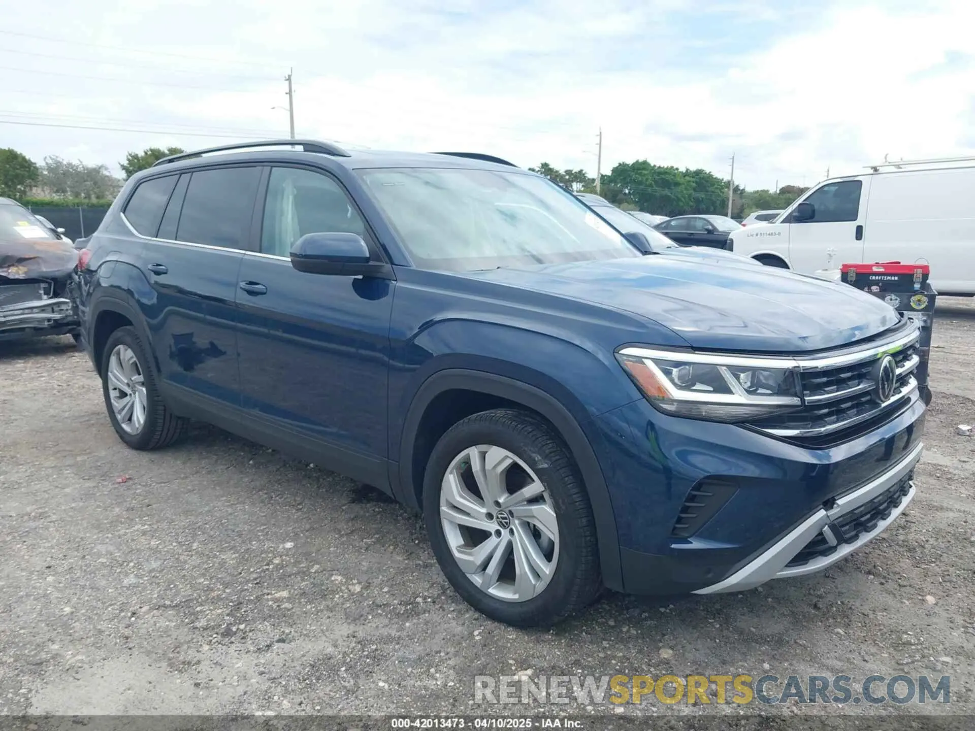 1 Фотография поврежденного автомобиля 1V2JR2CA0PC506705 VOLKSWAGEN ATLAS 2023
