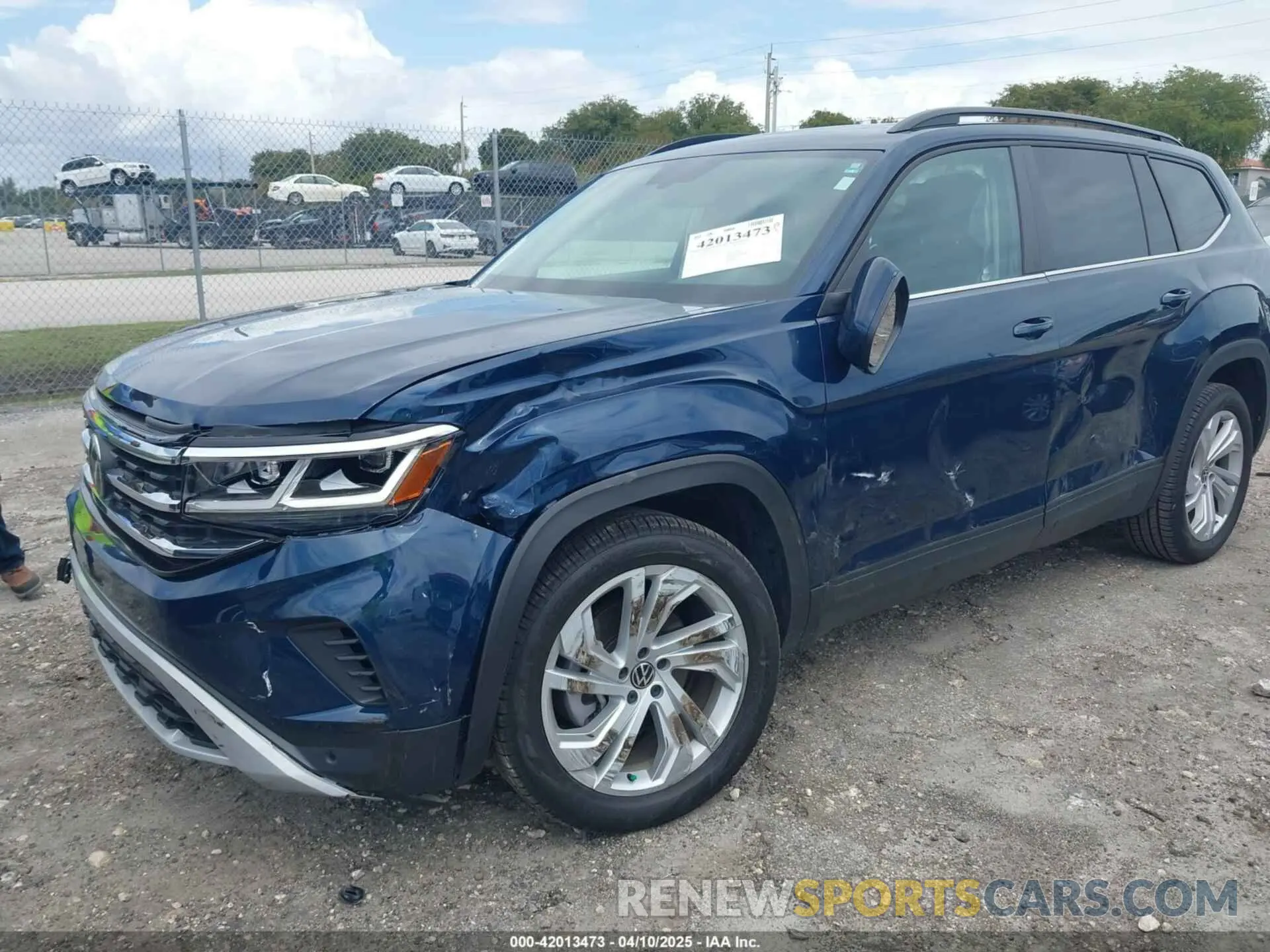 2 Фотография поврежденного автомобиля 1V2JR2CA0PC506705 VOLKSWAGEN ATLAS 2023