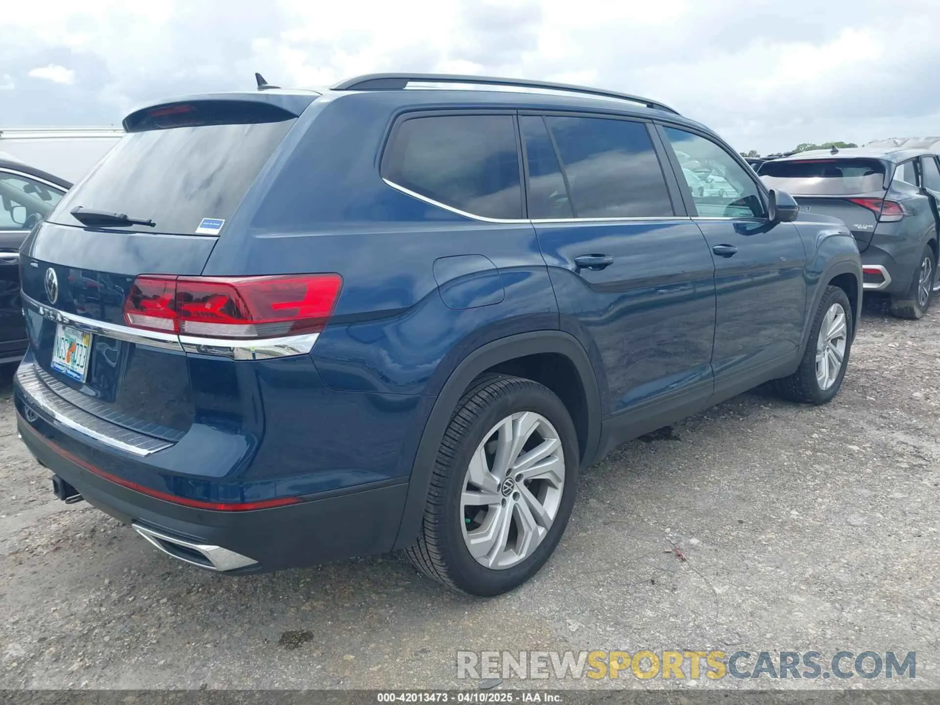 4 Фотография поврежденного автомобиля 1V2JR2CA0PC506705 VOLKSWAGEN ATLAS 2023