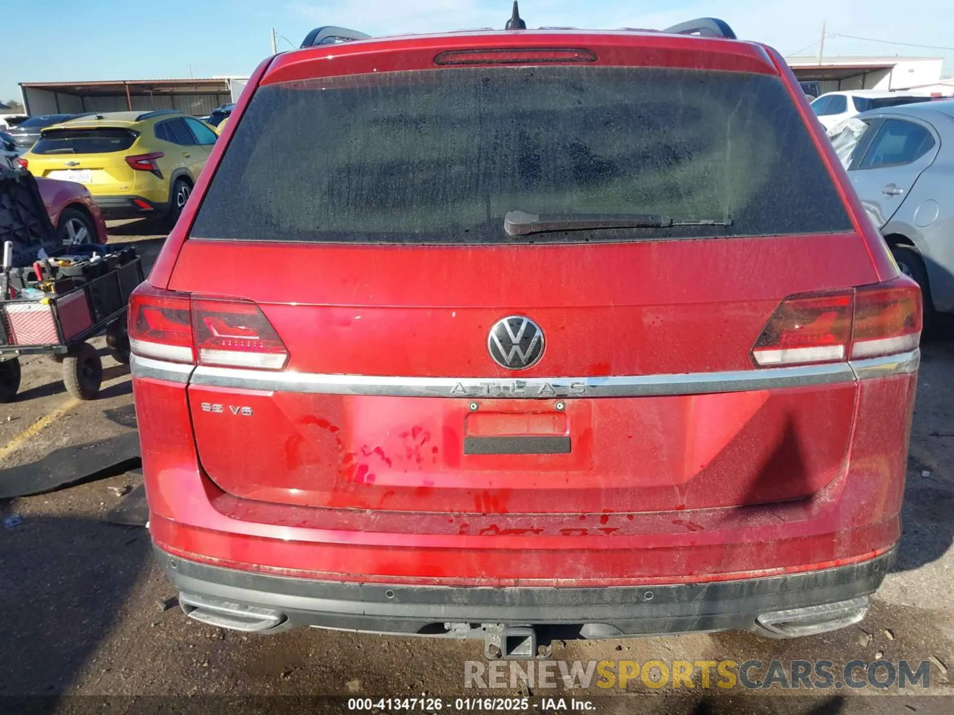 16 Фотография поврежденного автомобиля 1V2JR2CA0PC538697 VOLKSWAGEN ATLAS 2023