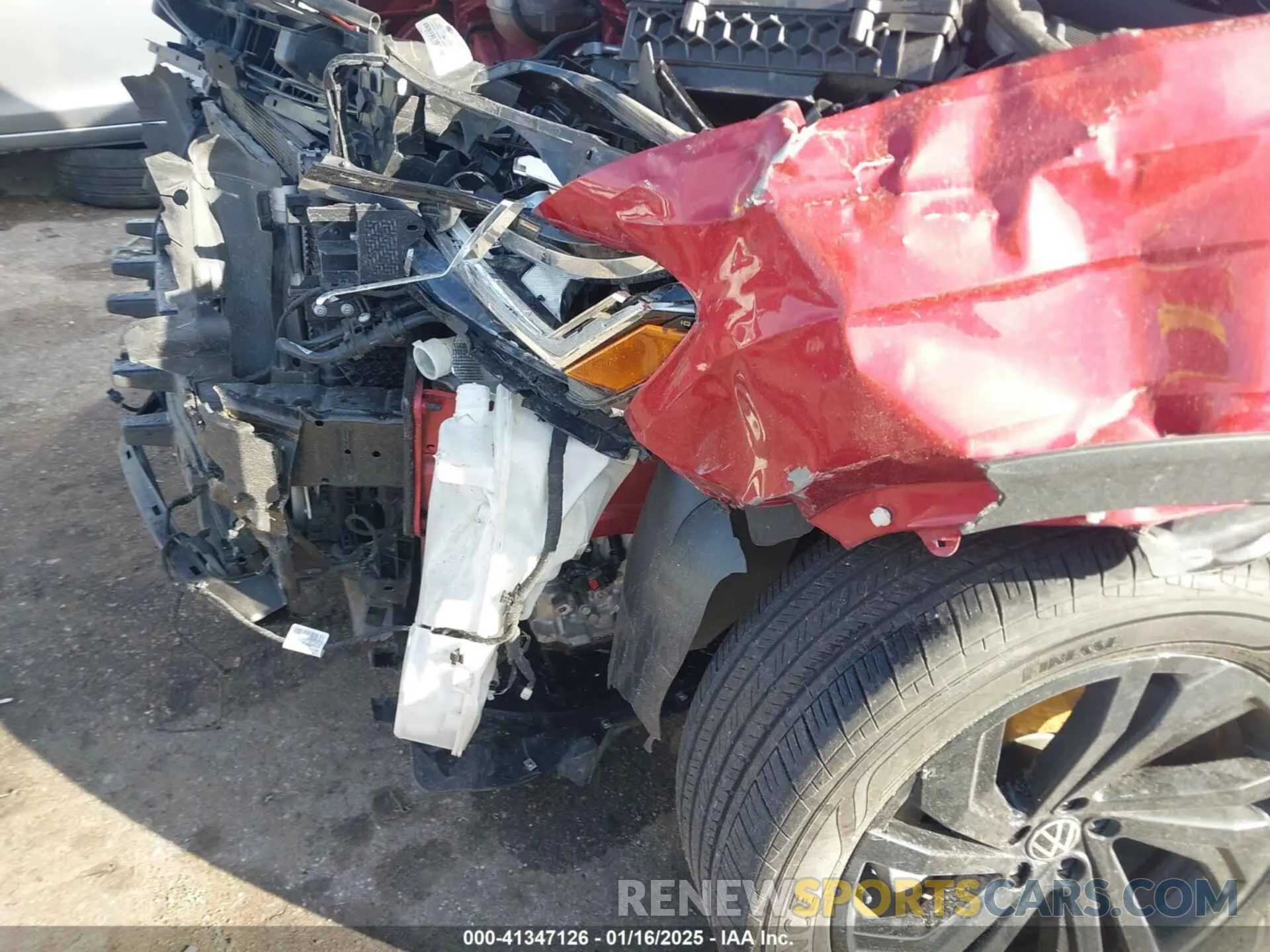 6 Фотография поврежденного автомобиля 1V2JR2CA0PC538697 VOLKSWAGEN ATLAS 2023