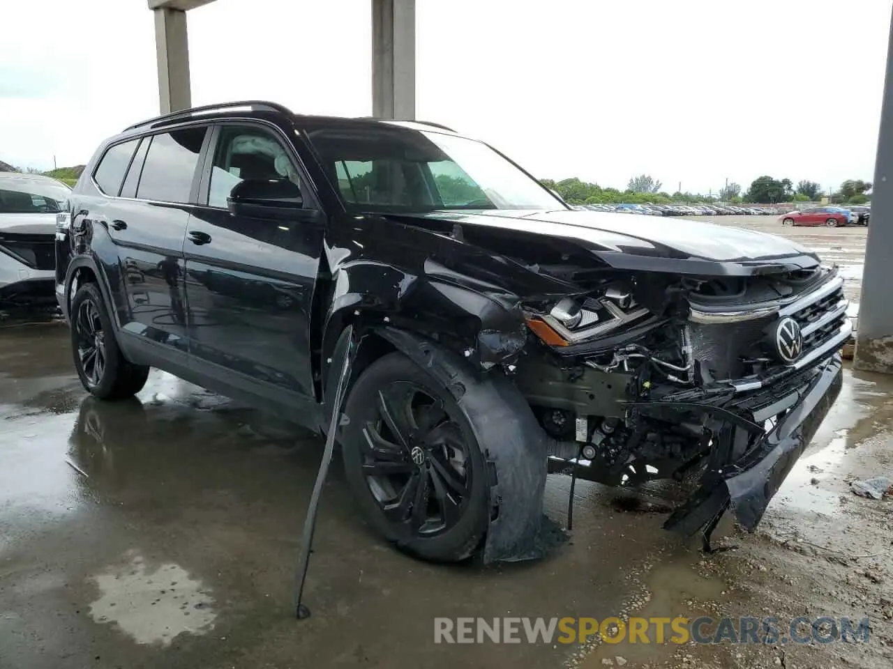 4 Фотография поврежденного автомобиля 1V2JR2CA1PC555430 VOLKSWAGEN ATLAS 2023