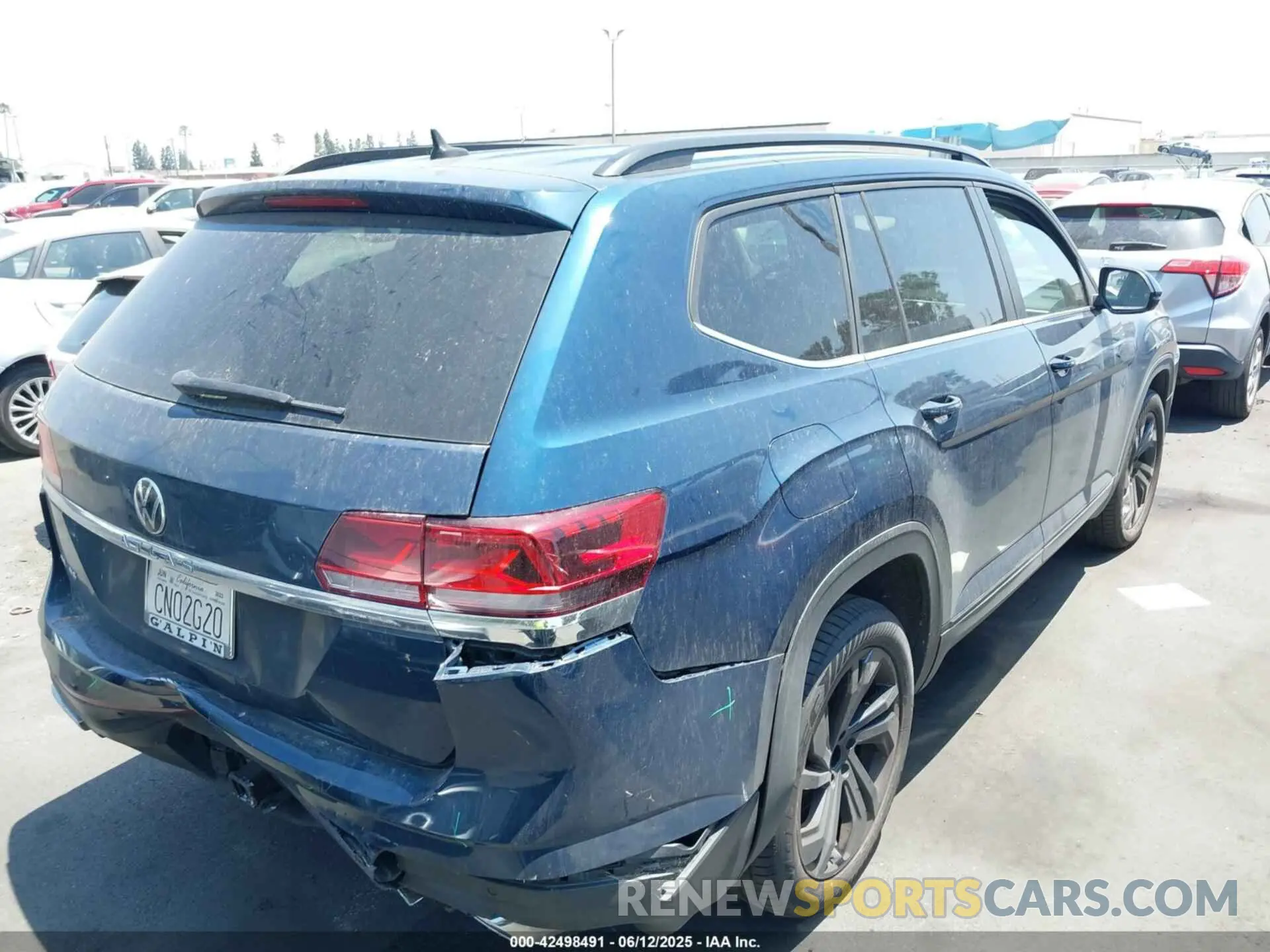 4 Фотография поврежденного автомобиля 1V2JR2CA5PC530112 VOLKSWAGEN ATLAS 2023