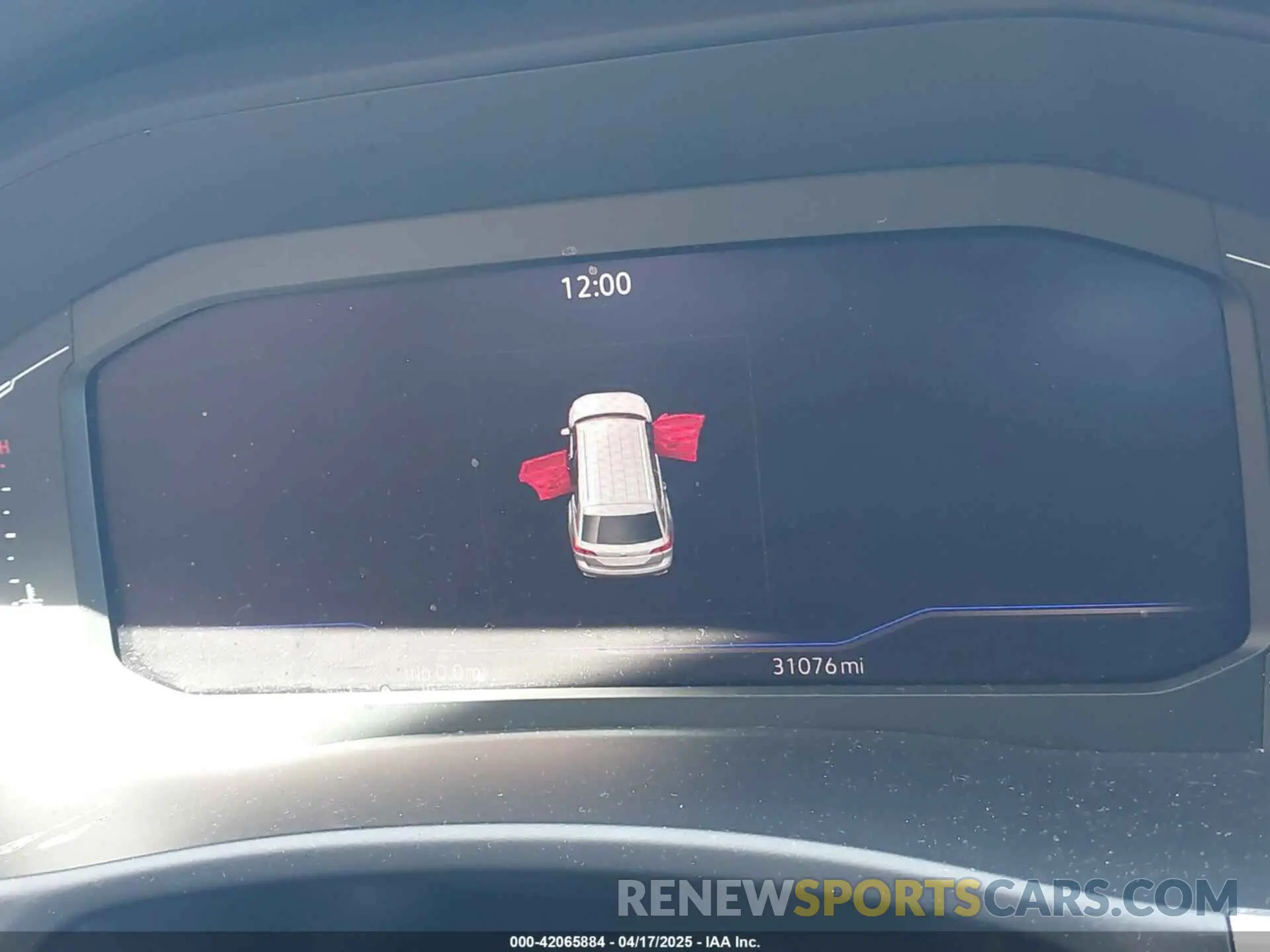 7 Photograph of a damaged car 1V2KR2CA3PC522546 VOLKSWAGEN ATLAS 2023