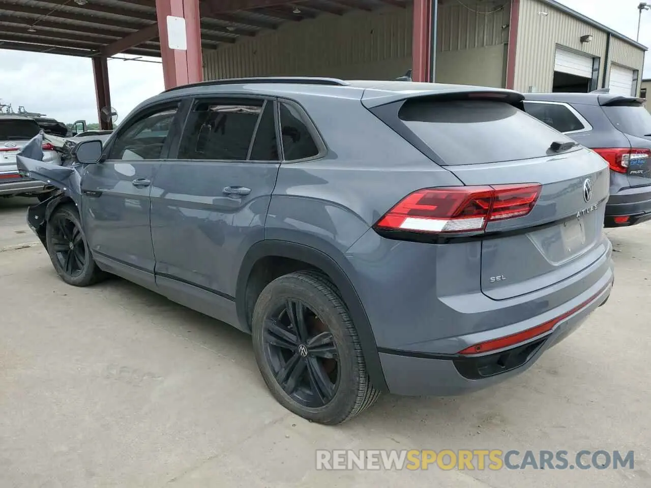 2 Photograph of a damaged car 1V2SC2CA3PC213600 VOLKSWAGEN ATLAS 2023