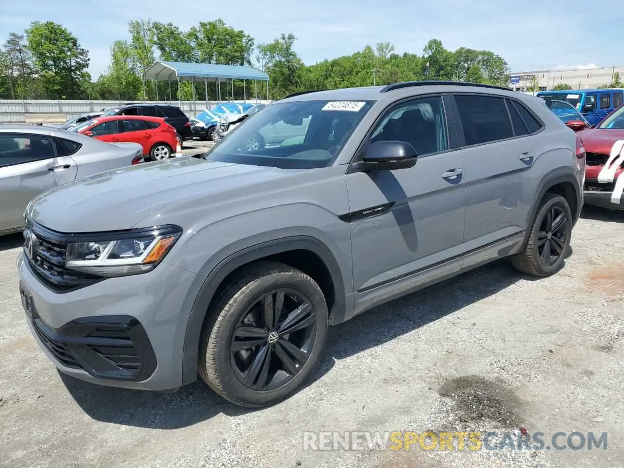1 Photograph of a damaged car 1V2SC2CA4PC211886 VOLKSWAGEN ATLAS 2023