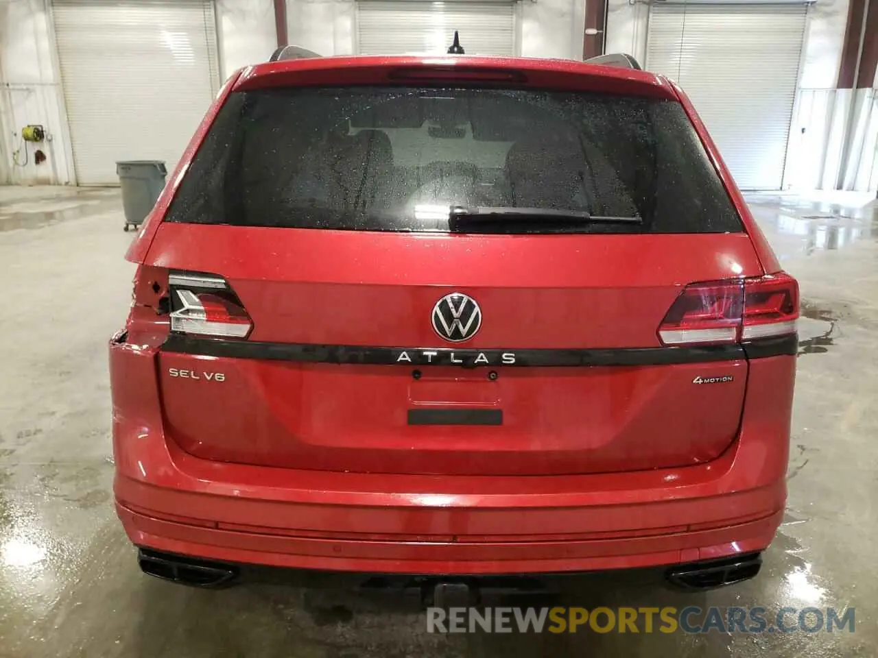 6 Photograph of a damaged car 1V2SR2CA7PC516507 VOLKSWAGEN ATLAS 2023