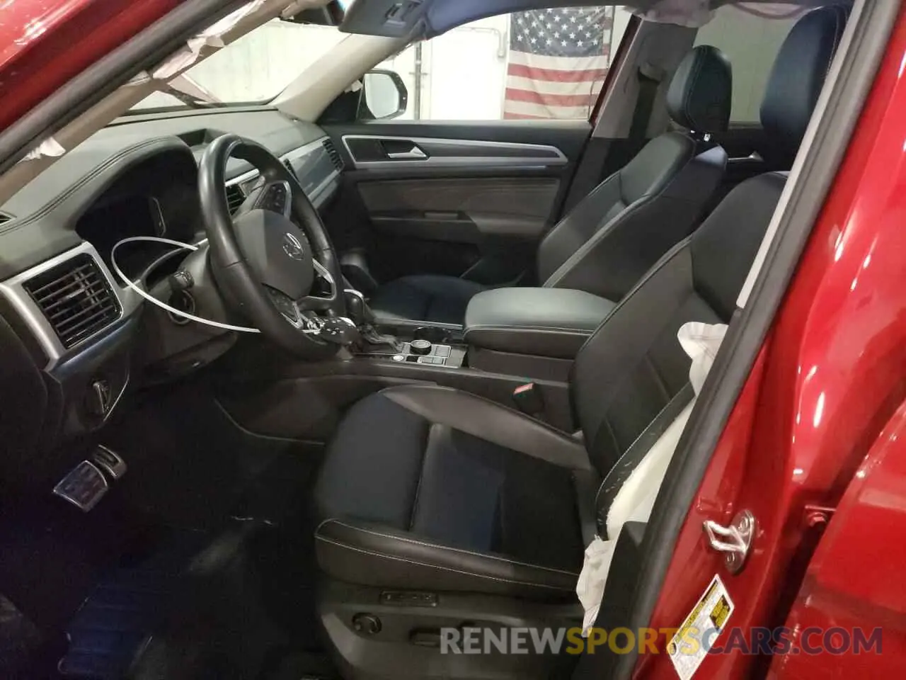 7 Photograph of a damaged car 1V2SR2CA7PC516507 VOLKSWAGEN ATLAS 2023