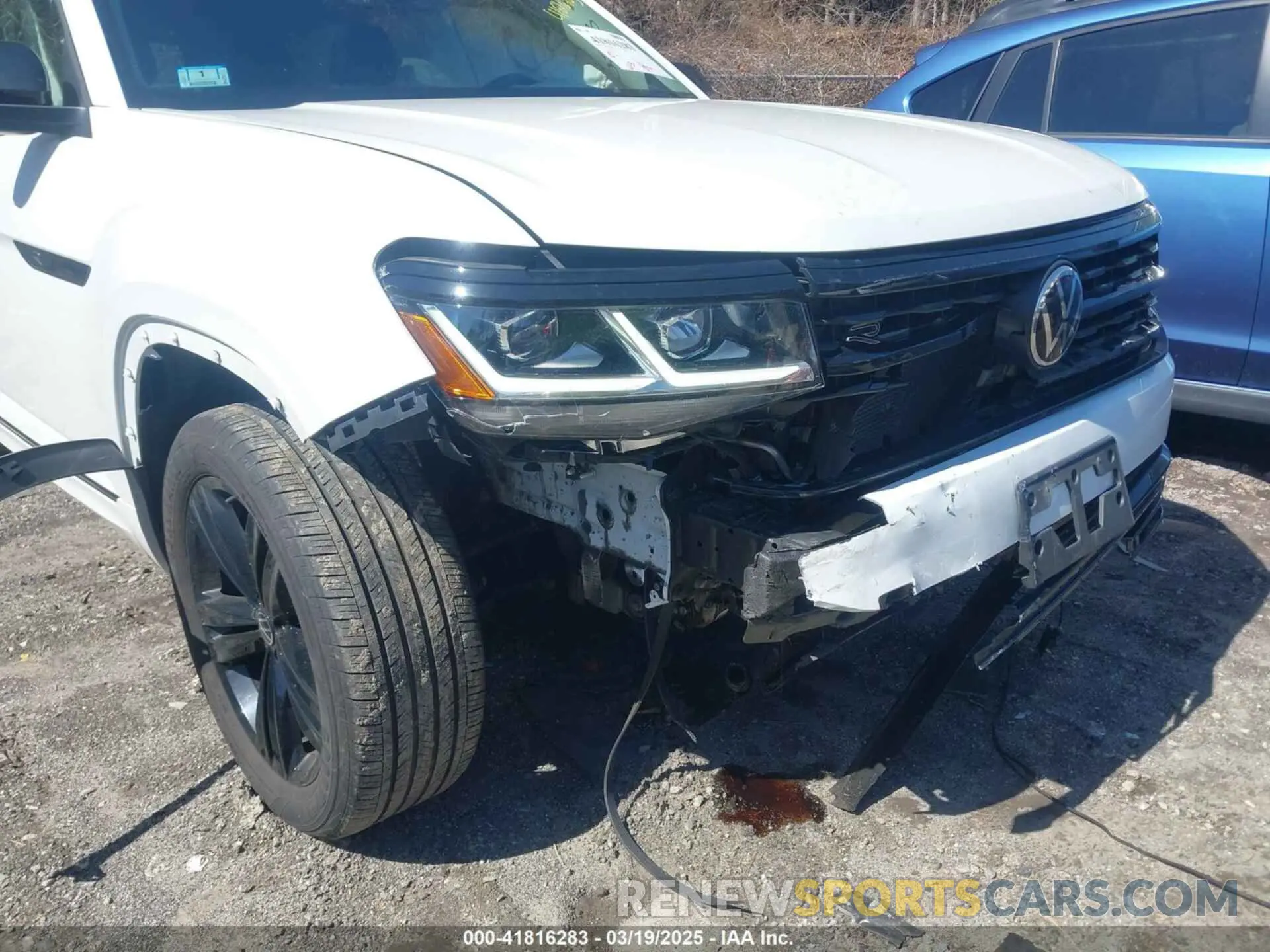 6 Фотография поврежденного автомобиля 1V2SR2CA8PC515317 VOLKSWAGEN ATLAS 2023