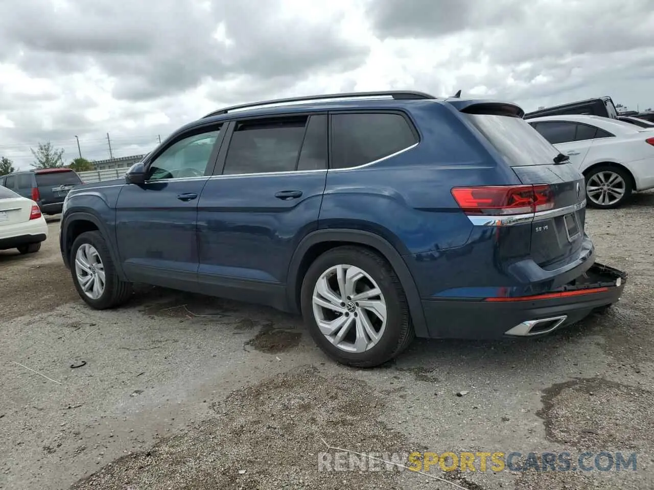 2 Photograph of a damaged car 1V2WR2CA2PC537153 VOLKSWAGEN ATLAS 2023