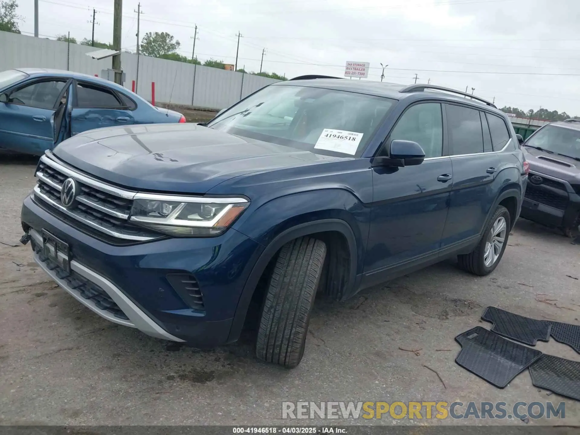 2 Photograph of a damaged car 1V2WR2CA3PC534357 VOLKSWAGEN ATLAS 2023