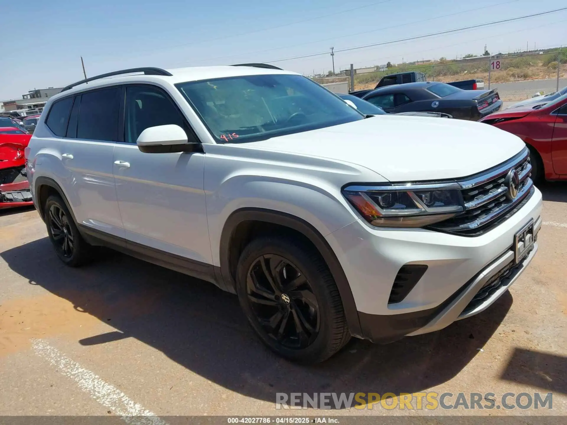 13 Photograph of a damaged car 1V2WR2CA5PC525708 VOLKSWAGEN ATLAS 2023